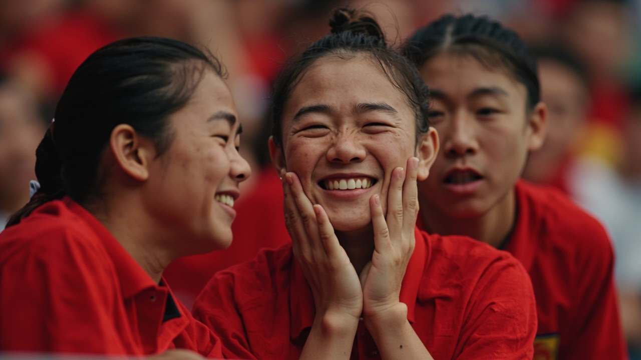 唯一的中国球迷泪流满面
